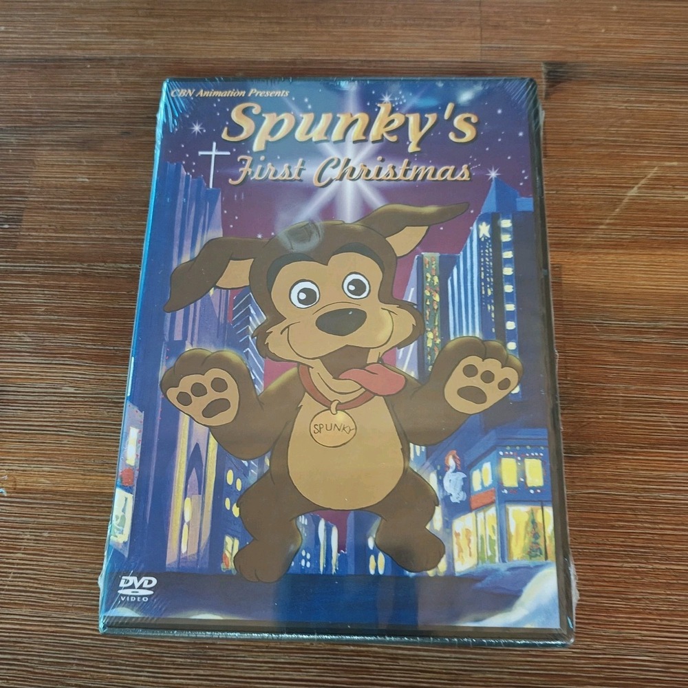 Spunky's First Christmas (Sealed DVD, 1997) Vintage CBN Christian